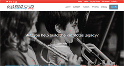 Desktop Screenshot of kidznotes.org